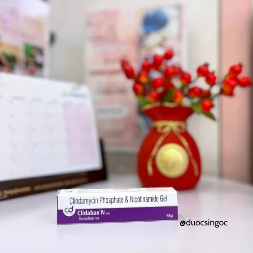 Gel giảm mụn Clidabax N 15g 4