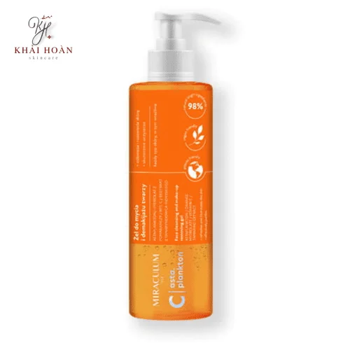 Gel Rửa Mặt - Miraculum Asta.Plankton C - Face Cleansing And Make - Up Removing Gel (200ml)