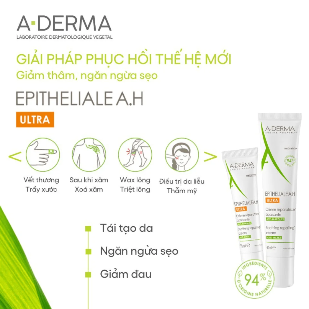 Kem dưỡng mờ sẹo A Derma 3