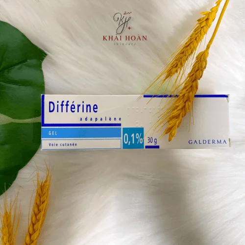 Gel Giảm mụn, thâm GALDERMA Differine Adapalene 0.1% - 30g 4