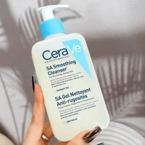 SỮA RỬA MẶT CERAVE SA smoothing cleanser 236ml (xanh dương ) 4