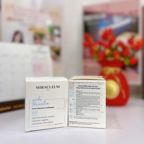 Kem Dưỡng Ngày Tái Tạo Phục Hồi Dành Cho Da Dầu HA 4D Miraculum Thermal Water Active - Dòng 88% 4