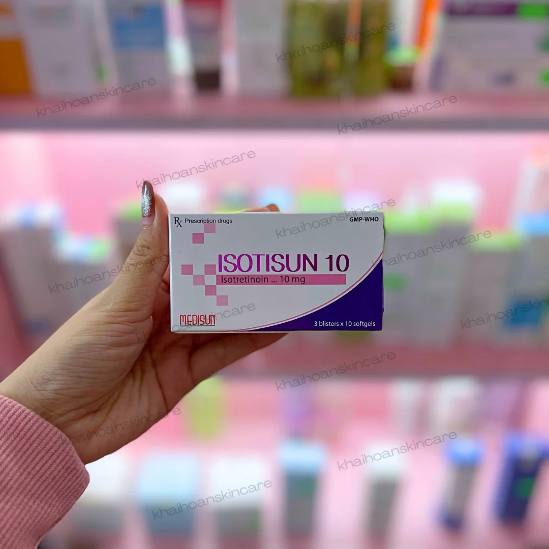 Viên uống isotretinoin isotisun 10mg 4