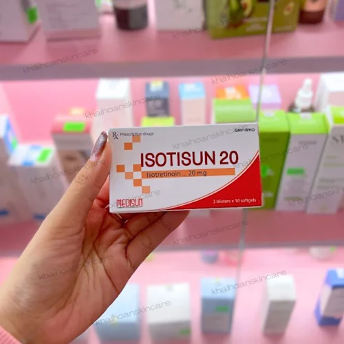 Viên uống isotretinoin isotisun 20mg 3