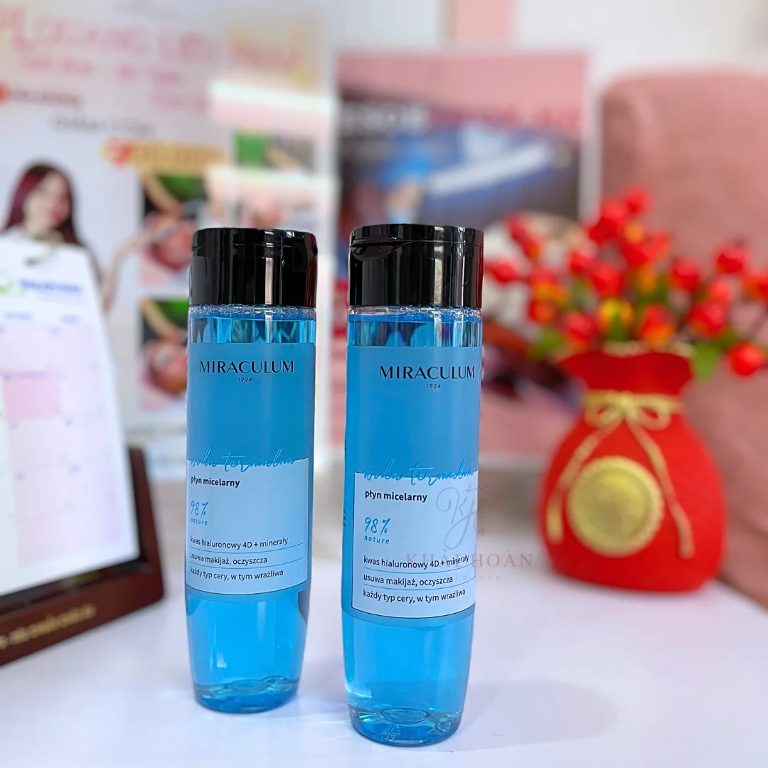 Nước Tẩy Trang Làm Sạch Sâu Miraculum Woda Termalna 5