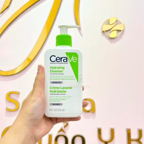 SỮA RỬA MẶT CERAVE HYDRATING 236ML, 473ml (xanh lá đậm) 6