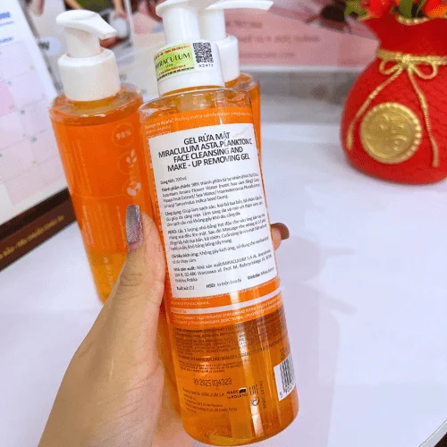 Gel Rửa Mặt - Miraculum Asta.Plankton C - Face Cleansing And Make - Up Removing Gel (200ml) 4