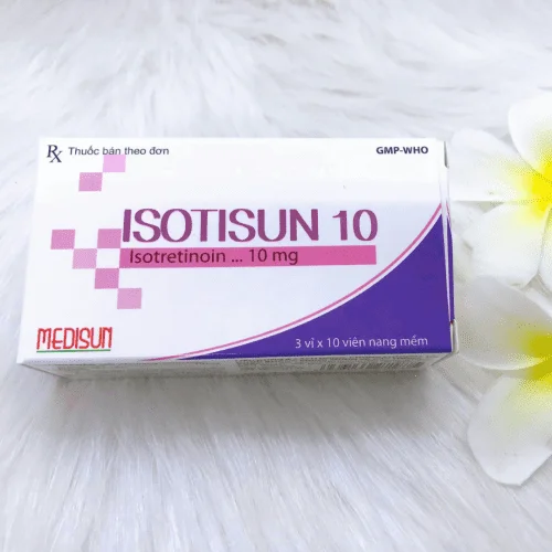 Viên uống isotretinoin isotisun 10mg 2