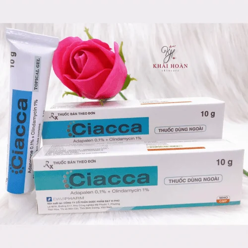 Ciacca Gel ( Clinda + adapa ) giảm mụn ẩn, mụn viêm 4