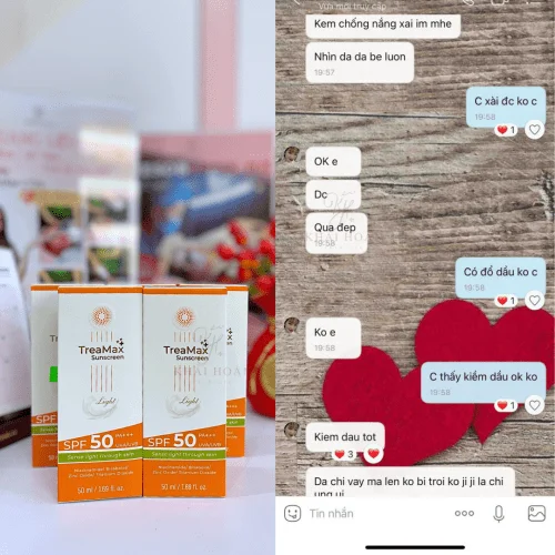 Kem chống nắng TreaMax Sunscreen 3
