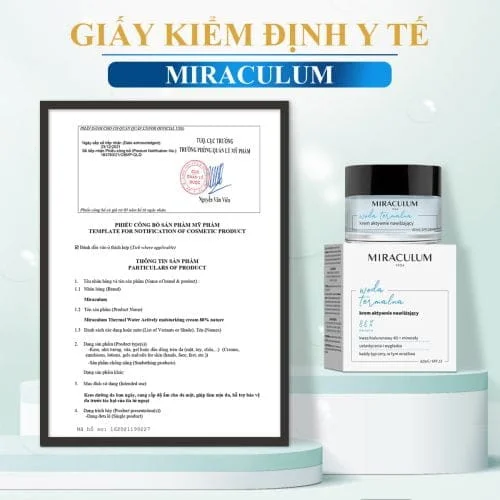 Kem Dưỡng Ngày Tái Tạo Phục Hồi Dành Cho Da Dầu HA 4D Miraculum Thermal Water Active - Dòng 88% 7