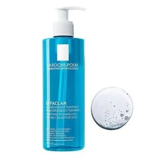 Laroche Posay Sữa rửa mặt & nước tẩy trang ( oily skin 400ml + effaclar gel moussant 50ml ) 4