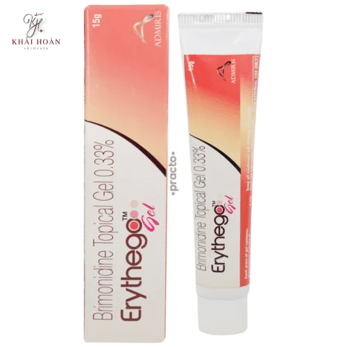 Gel chấm mụn Brimonidine Erythego gel
