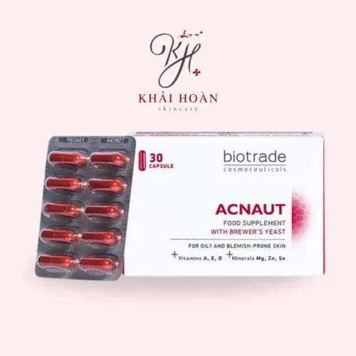 Viên uống giảm mụn Biotrade Acnaut