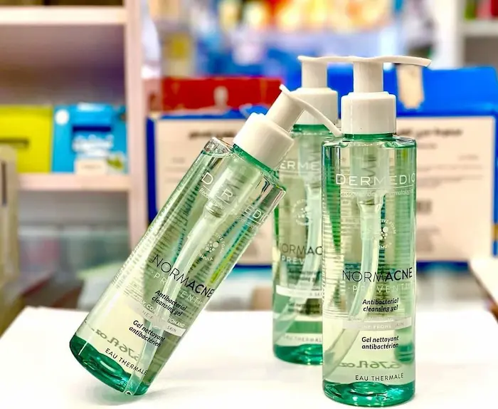 Sữa rửa mặt Dermedic Normacne Preventi antibacterial cleansing gel 200ml 4