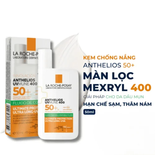 Kem CHỐNG NẮNG LAROCHE POSAY FLUIDE OIL CONTOL 2