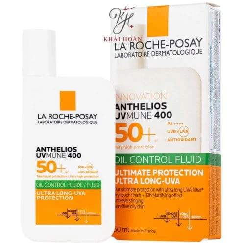 Kem CHỐNG NẮNG LAROCHE POSAY FLUIDE OIL CONTOL