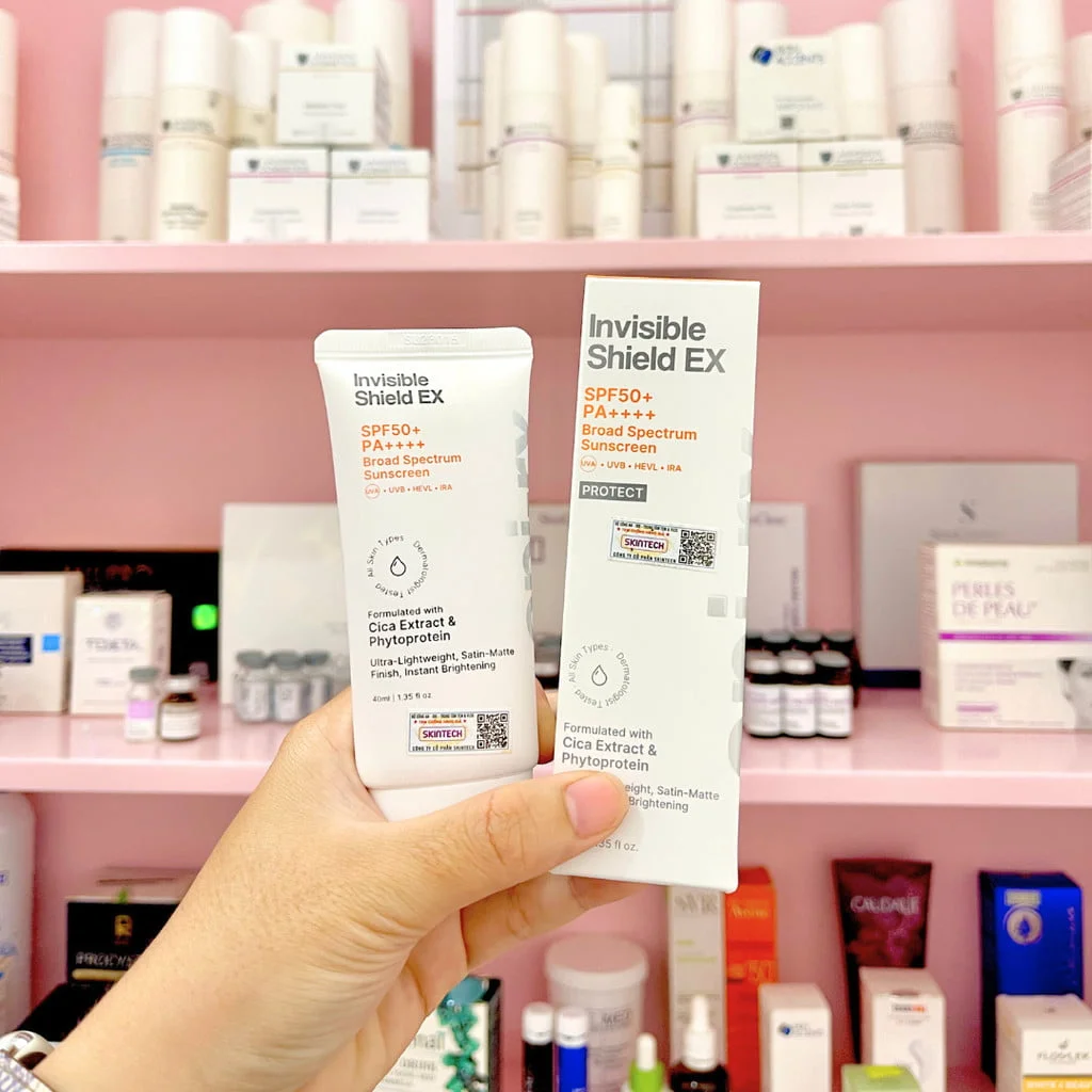 Kem chống nắng Epirx invisible shield EX SPF 50+ 2