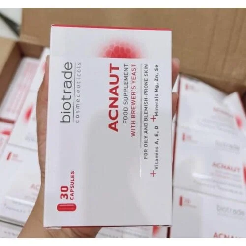 Viên uống giảm mụn Biotrade Acnaut 3