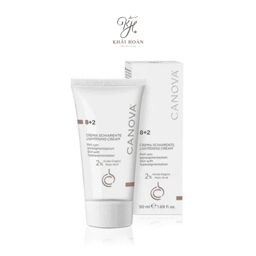 Kem Dưỡng Mờ Nám và Sáng Da Ngày & Đêm Canova 8+2 Lightening Cream 50ml