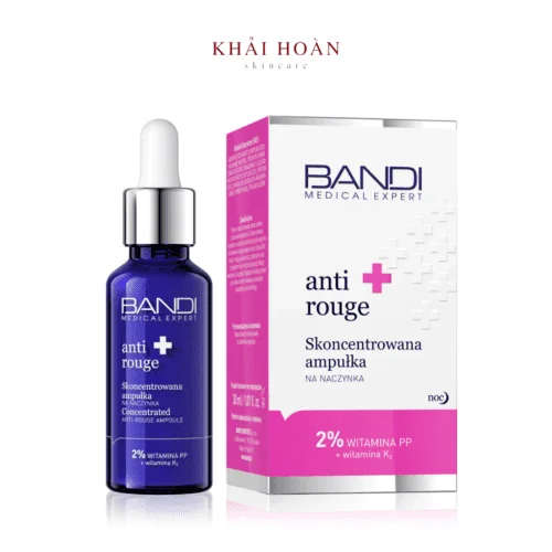 Serum dưỡng phục hồi da BANDI ANTI ROUGE CONCENTRATED AMPOULE 30ml