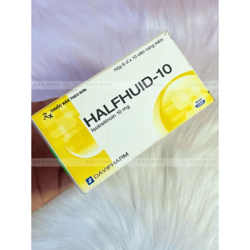 Thuốc Halfhuid 10 Chuyên Điều Trị Mụn Trứng Cá Nặng 4