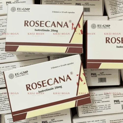 Viên Uống Trị Mụn Rosecana Isotretinoin 20mg 2