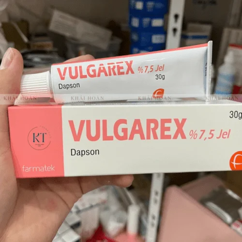 Gel Mụn Trứng Cá - Vulgarex 7.5% Dapsone Jel - 30g 3