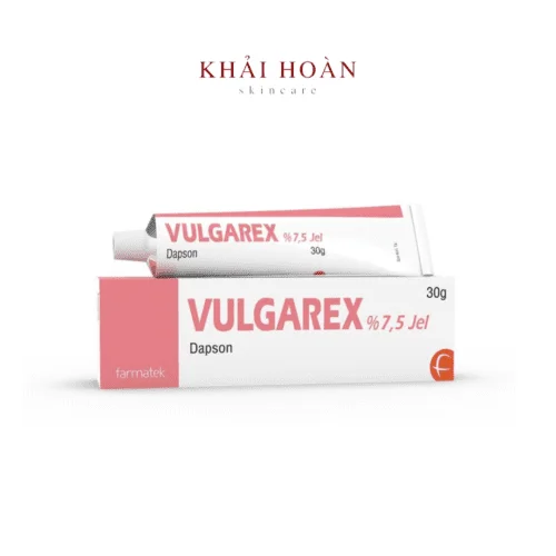 Gel Mụn Trứng Cá - Vulgarex 7.5% Dapsone Jel - 30g