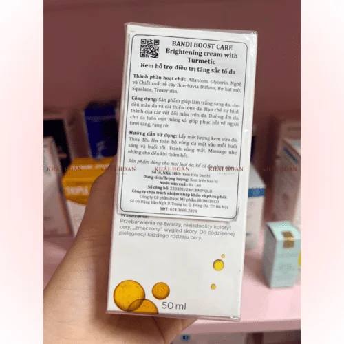 Bandi Krem Turmeric