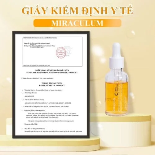 Serum Trị Thâm Nám, Tàn Nhang, Asta.Plankton Miraculum C 91% 3