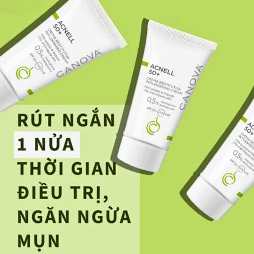 Canova Acnell Replenishing - Kem Dưỡng Ẩm Và Ngừa Mụn Cho Da 1