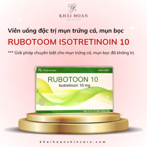 Rubotoon Isotretinoin 10| Đặc Trị Mụn Trứng Cá Nặng, Mụn Bọc 1