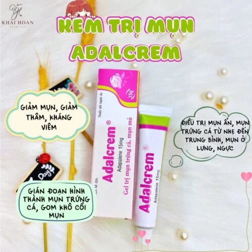 Gel Trị Mụn Adalcrem – Giảm Viêm, Tiêu Sừng, Phục Hồi Da 2