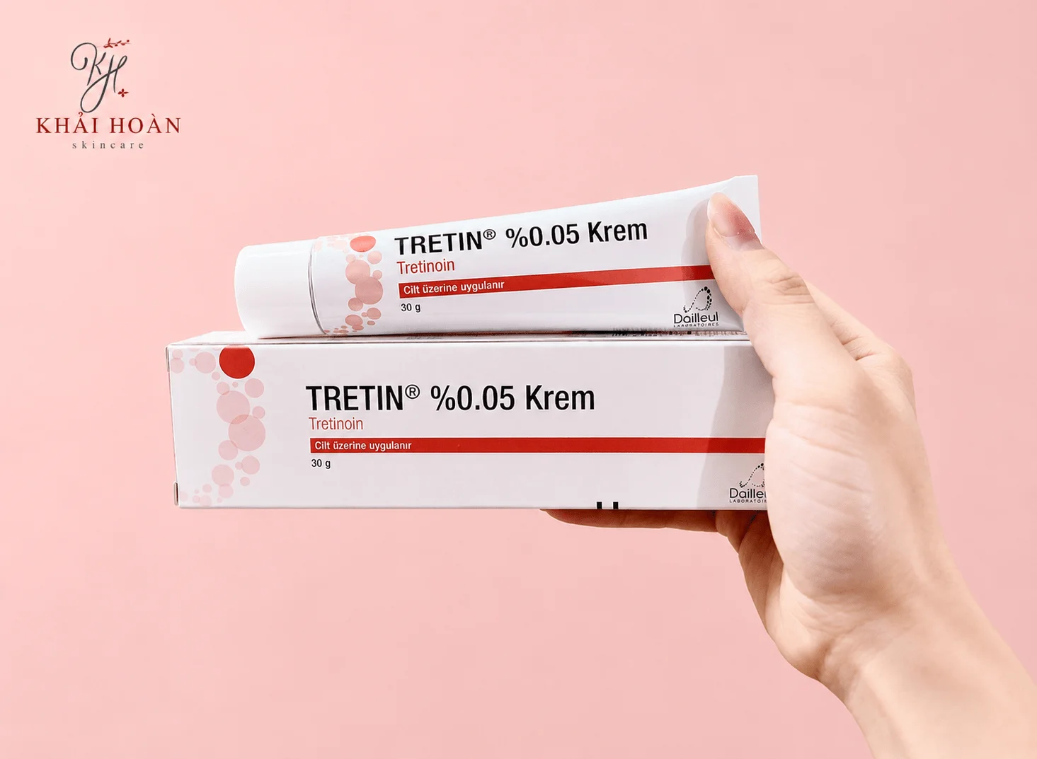 TRETIN 0.05% Krem – Kem Trị Mụn Ẩn, Mụn Đầu Đen Chính Hãng 1