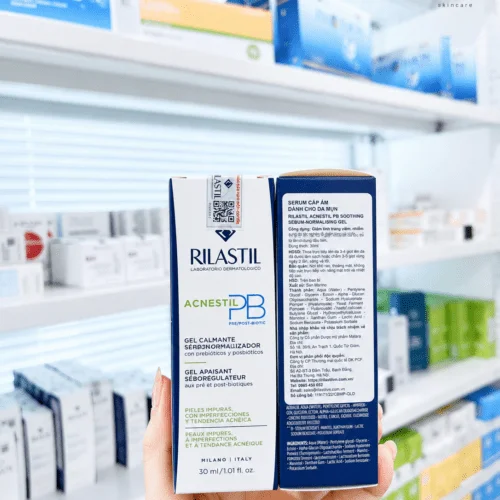Rilastil Acnestil PB – Serum Làm Dịu Da Mụn, Kiểm Soát Dầu Nhờn 30ml 1