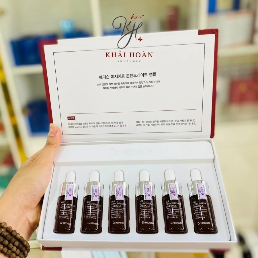Dr.Hedison EGF Concentrate Ampoule – Tinh Chất Phục Hồi, Tái Tạo Da Sau Treatment 3