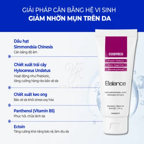Balance Cream – Kem Dưỡng Phục Hồi, Kiềm Dầu Cho Da 1