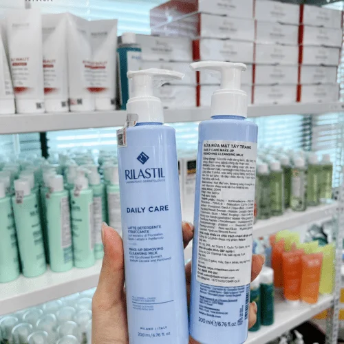 Sữa Rửa Mặt Tẩy Trang Rilastil Daily Care Cho Da Nhạy Cảm & Da Thường 1