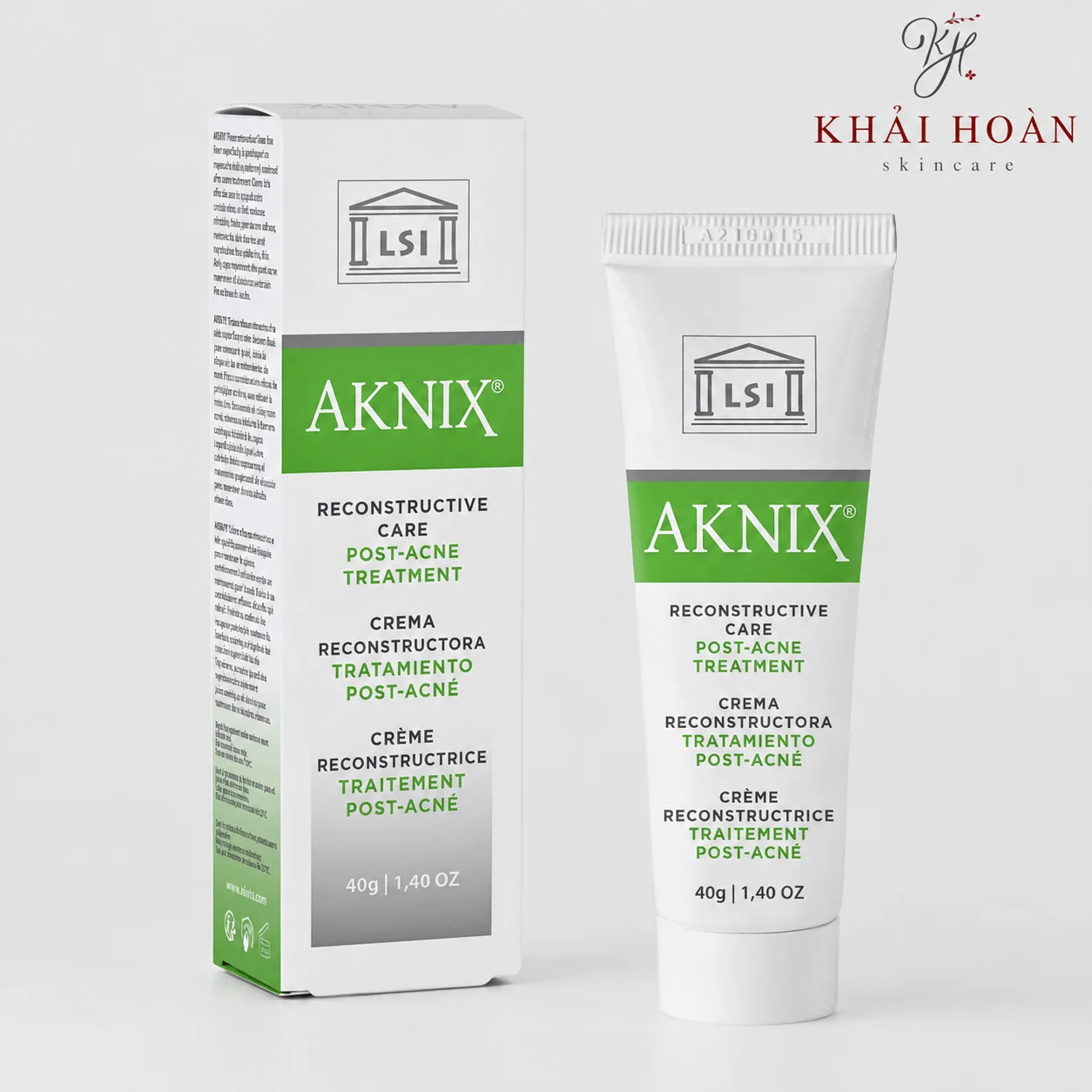 LSI AKNIX Reconstructive Care Post-Acne Treatment – Kem Phục Hồi Sau Mụn, Mờ Thâm Sạm 2