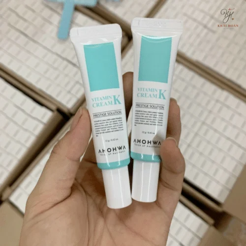 Kem Phục Hồi Da Mỏng Yếu Ahohwa Vitamin K Cream 7