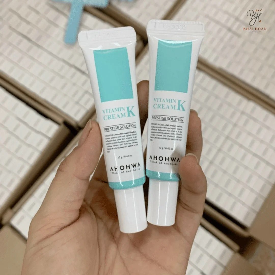 Kem Phục Hồi Da Mỏng Yếu Ahohwa Vitamin K Cream 7