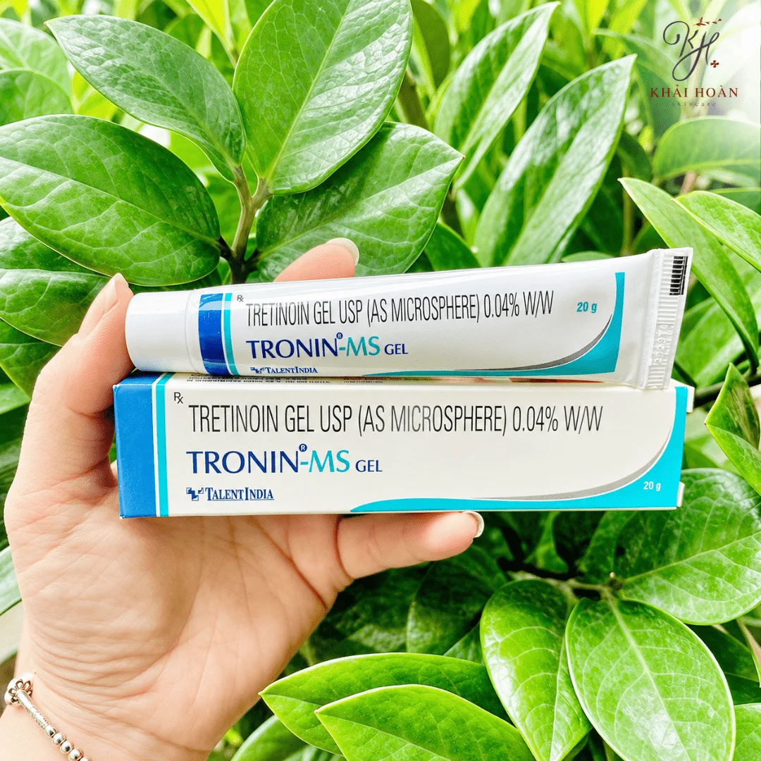 Gel Bôi Trị Mụn và Trẻ Hóa Da Tretinoin Microsphere 0.04% Tronin-MS Gel (20g) 4