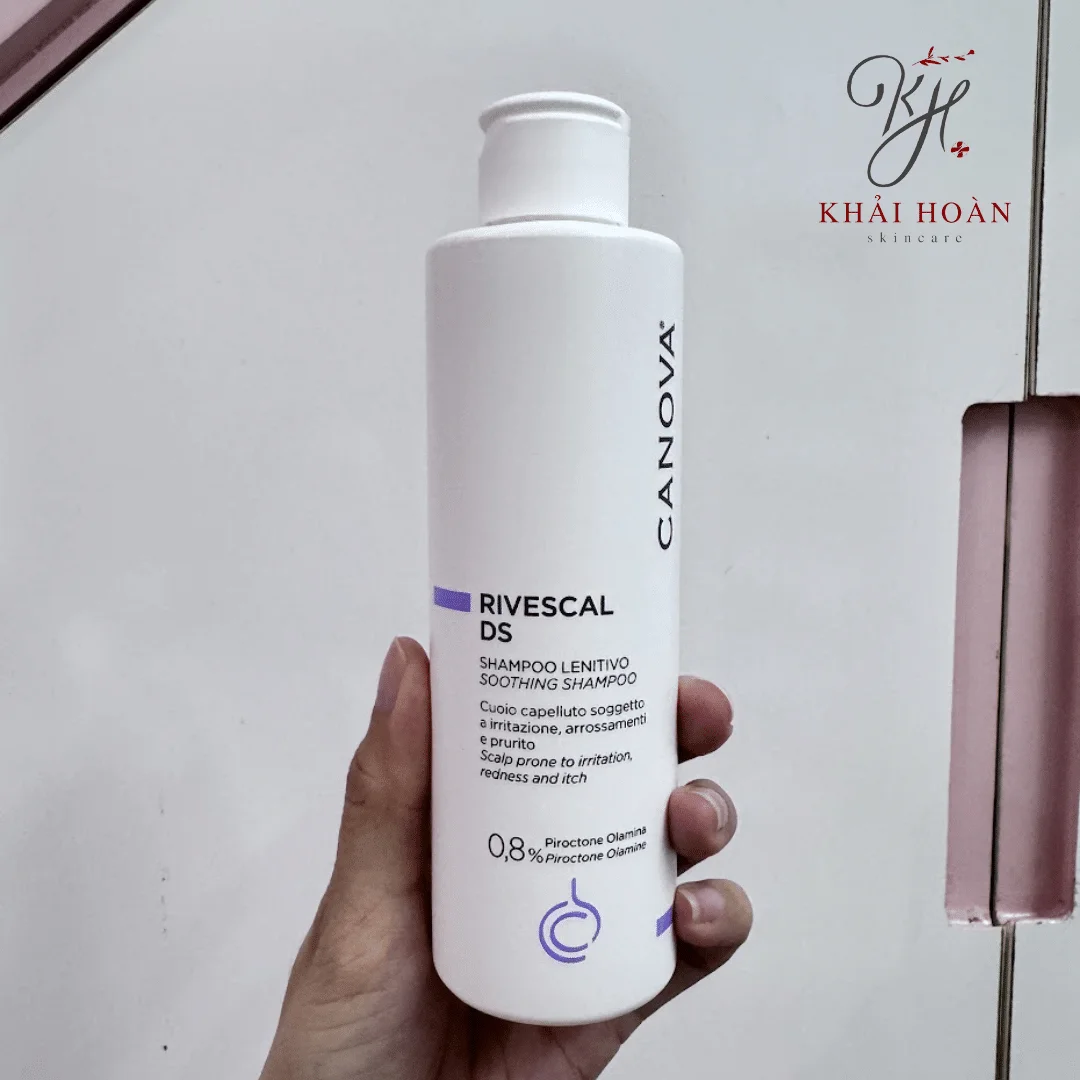 Canova Rivescal DS 200ml – Dầu Gội Hỗ Trợ Giảm Gàu, Ngứa Da Đầu, Bong Vảy 4
